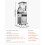 Slushmachine - DUOKU - XN120B - 12 L - RVS - 48 Kopjes 2