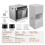 Forno Elétrico - DUOKU - LPY616Ti2-B9-09 - 24 polegadas - 76 L - 16 Funções de Cozinha 2