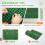 Cerca Artificial - DUOKU - 24 Paneles - 60x40 cm - 100% PE - Verde 6