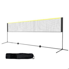 Badmintonnetset-Duoku-17 voet-Hoogte verstelbaar, Vouwbaar, Draagbaar-met Stokken-Steun en Draagtas