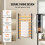 Scaldasalviette - DUOKU - Montaggio a muro - IPX5 - Timer programmabile - 8 barre 4