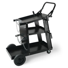 Chariot de soudage - DUOKU - WT-78 - 3 niveaux - Capacité 181 kg (400 lb) - Roues pivotantes 360