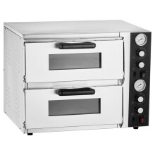 Sähkökäyttöinen pizza-uuni - DUOKU - PSL-36-EU - 2 tasoa - 2500 W - Lämpötila 25-450 C