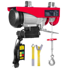 Guindaste Elétrico-Duoku-Capacidade de 400 kg-Moeda de Cabo de Aço 850 W 220 V-com Controle Remoto Sem Fio-Altura de Elevação de 40 pés
