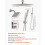 Ensemble de Douche - DUOKU - FS10282-BN-G - Nickel Brossé - 3 Modes - Design Moderne 2