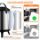 Drankdispenser - DUOKU - WNS-1 - RVS - 1,5 Gallon - Isotherm 4