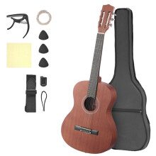 Classieke Gitaar - DUOKU - M5821 - 90 cm - Sapele en Palissander - Ideaal voor Beginners