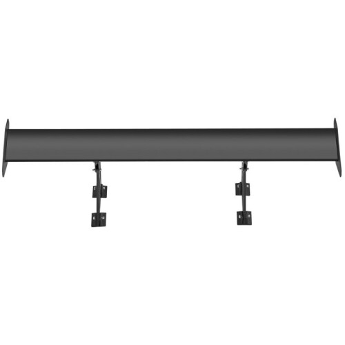 Aileron de Carro GT de 43,3 polegadas-Duoku-Aileron Traseiro Universal Ajustável de Um Só Nível-para BGW/JDM Drift-Preto