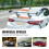 Aileron de Carro GT de 43,3 polegadas-Duoku-Aileron Traseiro Universal Ajustável de Um Só Nível-para BGW/JDM Drift-Preto 3