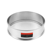 Tamis à Farine à Mailles Fines-Duoku-12 Mailles-Acier Inoxydable 304 de Qualité Alimentaire-Passoire à Mailles Fines pour Cuisson