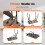 Bras de Table Toilettage - DUOKU - GT-202 - Pliable - Support pour Chiens - Noir 6