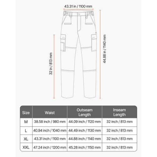 Pantaloni Ignifughi - DUOKU - AP-9700 - Cotone - Taglia XL - Resistente al Fuoco - Tasche Multiple 1