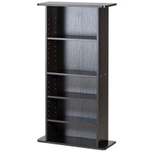 Multimedia Opslagmeubel - DUOKU - DVD Plank - 5 Niveaus - Capaciteit 240 CD - Kleur Espresso