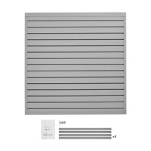 Muurpaneel - DUOKU - 4 x 4 ft - PVC - Eenvoudig te Installeren - Verstelbaar