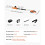 Taille-haie Électrique - DUOKU - Perche Extensible - 20 V - Lame 510 mm - 5 Angles Réglables 2
