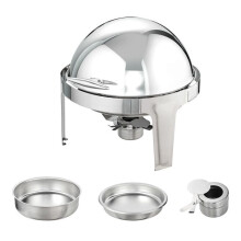 Calentador de platos - DUOKU - DT-C1101 - Lote de 2 - Acero Inoxidable - 6 L para 5 Personas