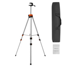 Laser-Nivelleer Statief-Duoku-Schroefdraadsteun ¼ x 20-Instelbare Hoogte 27,36-68,11 Inch-Lichtgewicht Aluminium Statief
