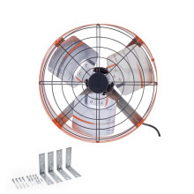 Ventilador de Pignon-Duoku-Ventilador de extracción de ático de 15 pulgadas, naranja brillante-Flujo de 1650 pi³/min