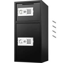 Kluis - DUOKU - Dubbele Deur - Staal - Digitale Slot - 2,6 Kubieke Voet