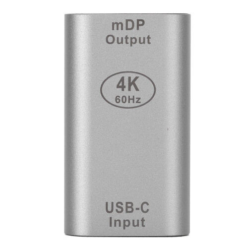 Προσαρμογέας TypeC σε Mini DisplayPort4K60HZ από κράμα αλουμινίου, καλώδιο USB-C σε C πλήρους 1