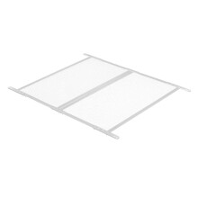 Rejilla de Puerta de Entrada de Autocaravana-Duoku-660,4 x 609,6 mm-Protectora de Pantalla-para Puerta de RV-en Aleación de Aluminio Reforzada-Blanco