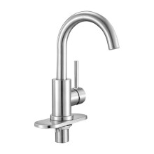 Misturador de Cozinha - DUOKU - F410011-BN-G - Níquel Escovado - Bico de Cisne - Economia de Água