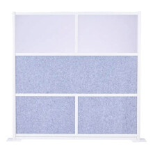 Bürowand - DUOKU - SCXSS-002 - 178178 cm - PET-Panel - Aluminiumlegierungsrahmen