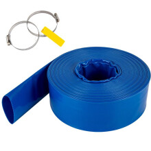 Tuyau de Refoulement - DUOKU - SPDH-5763 - PVC - 3 po x 105 pi - Résistant à 4,1 bar