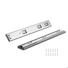 Schubladenschienen-Duoku-10 Paare-406,4 mm-Seitliche Montage-Schwenkrollen-Belastbarkeit von 45,4 kg