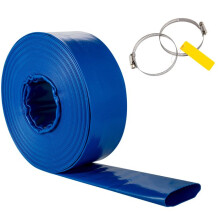 Tuyau de Refoulement - DUOKU - SPDH-8736 - 1-1/2" x 105 pi - PVC - Résistant à 60 psi