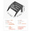 Pouf Adirondack - DUOKU - Pieghevole - HDPE - Nero - Resistente alle intemperie 2
