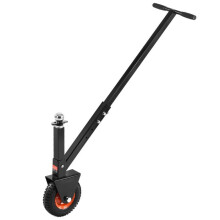 Carrello per Rimorchio-Duoku-Capacità di Peso del Gancio di 136 kg-Altezza Regolabile da 16,5 a 22 po-Bolle da 1-7/8 po e 2 po