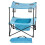 Klappschirm - DUOKU - GV-BZ2 - Oxford-Gewebe 600D - 4 Becherhalter - Blau 1
