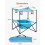 Klappschirm - DUOKU - GV-BZ2 - Oxford-Gewebe 600D - 4 Becherhalter - Blau 5