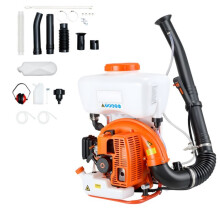 Pulvérisateur à Dos Thermique-Duoku-Moteur 63 cc 2,1 kW-Brumisateur à Essence avec Réservoir 16 L-Système pour Pulvérisation