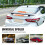 Aileron Traseiro Universal 46,3 polegadas GT Wing-Duoku-Aileron de Corrida Traseiro Universal para Sedãs e Coupés-Deriva BGW/JDM 3
