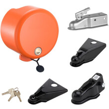 Antivol d'Attelage pour Remorque Compatible avec Coupleurs de Boule de 47,5 mm-Duoku-50,6 mm et 58,6 mm-Verrou de Sécurité