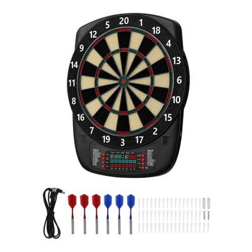 Cible Électronique - DUOKU - Modèle 9653N - 43 Modes de Jeu - Écran LCD Couleur - 8 Joueurs Max