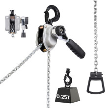 Mancal Manual de Alavanca-Duoku-Capacidade de 0,25 t-Equipado com uma Corrente em Aço Ligas G80 de 1,5 m-Freio Mecânico de Duplo Cliquet
