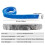 Tapis de Tampons - DUOKU - yx-01 - 91"x3" - Polyuréthane - Texture Granit Pierre 2