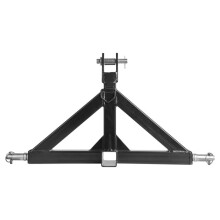 Attelage 3 Points avec Récepteur 5 cm-Duoku-Fixation Rapide 3 Points-Capacité 1360 kg, Adaptateur Barre de Remorquage Robuste
