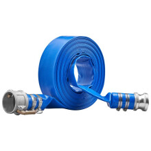 Tuyau de lavage - DUOKU - 2 po x 50 pi - PVC robuste - Raccords Camlock C & E - Extérieur
