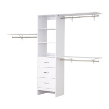 Système de Placard - DUOKU - KLBC-01 - 3 Tiroirs - Ajustable - Design Contemporain