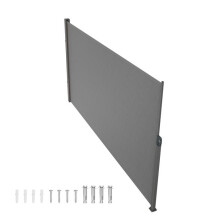 Store Latéral Rétractable - DUOKU - 180 x 350 cm - Imperméable - Anti UV - Polyester 180 g/m²