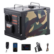 Aquecimento Diesel 8 kW-Duoku-DC 12 V/24 V-com Controle via Aplicativo Bluetooth-Controle Remoto e Tela LCD-7 L