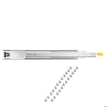 Vollauszugsschubladenschiene-Duoku-1 Paar-Sperrbare Führung-1500 mm-Tragfähigkeit 113,4 kg-Seitenführung