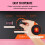 Suikerwattenmachine - DUOKU - MHTJXM01F - 1000 W - RVS Kom - Roze 4
