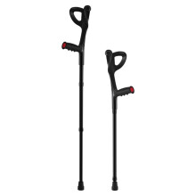 Béquilles d'avant-Bras pour Adultes-Duoku-Béquilles de Marche Pliantes-Hauteur Réglable sur 10 Niveaux-Aluminium Léger