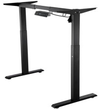 Bureau Frame - DUOKU - Verstelbaar - Ergonomisch - Zwart - Belasting 80 kg