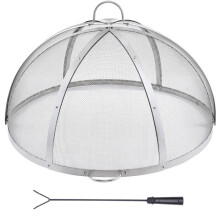Spark Arrester Deksel voor Foyer-Duoku-Diameter 30-Ronde Accessoires voor Buiten Foyer Ring-Metalen Deksel voor Foyer